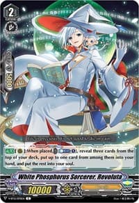White Phosphorus Sorcerer, Revoluta - V-BT12: Divine Lightning Radiance - Cardfight Vanguard card