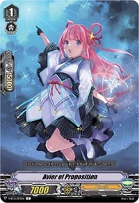 Avior of Proposition - V-BT12: Divine Lightning Radiance - Cardfight Vanguard card