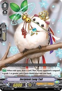 Incipient Long Tail - V-BT12: Divine Lightning Radiance - Cardfight Vanguard card