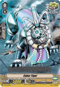Cyber Tiger - V-BT12: Divine Lightning Radiance - Cardfight Vanguard card