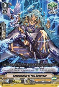 Aesculapius of Full Recovery - V-BT12: Divine Lightning Radiance - Cardfight Vanguard card