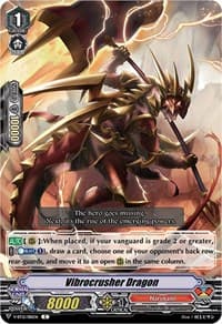 Vibrocrusher Dragon - V-BT12: Divine Lightning Radiance - Cardfight Vanguard card