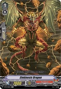 Elekinesis Dragon - V-BT12: Divine Lightning Radiance - Cardfight Vanguard card