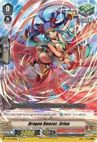 Dragon Dancer, Jirina - V-BT12: Divine Lightning Radiance - Cardfight Vanguard card