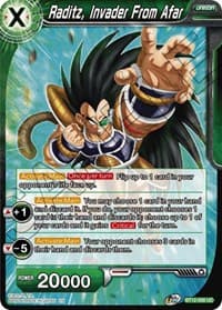 Raditz, Invader From Afar - Vicious Rejuvenation - Dragon Ball Super: Masters card