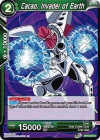 Cacao, Invader of Earth - Vicious Rejuvenation - Dragon Ball Super: Masters card
