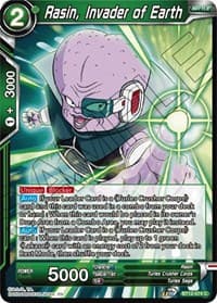 Rasin, Invader of Earth - Vicious Rejuvenation - Dragon Ball Super: Masters card