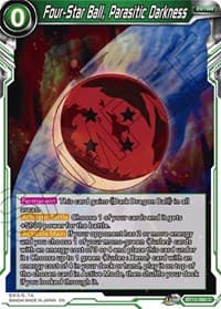 Four-Star Ball, Parasitic Darkness - Vicious Rejuvenation - Dragon Ball Super: Masters card
