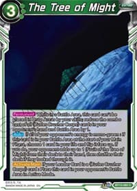 The Tree of Might - Vicious Rejuvenation - Dragon Ball Super: Masters card