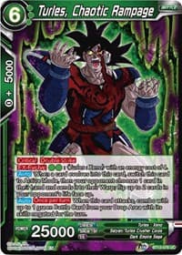 Turles, Chaotic Rampage - Vicious Rejuvenation - Dragon Ball Super: Masters card