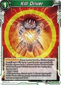 Kill Driver - Vicious Rejuvenation - Dragon Ball Super: Masters card