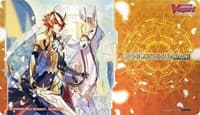 Cardfight!! Vanguard Sneak Preview Playmat: Divine Lightning Radiance - Sunrise Ray Knight, Gurguit - Bushiroad Playmats - Playmats card