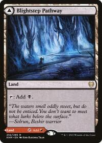 Blightstep Pathway - Kaldheim - Magic: The Gathering card