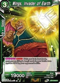 Wings, Invader of Earth - Vicious Rejuvenation - Dragon Ball Super: Masters card