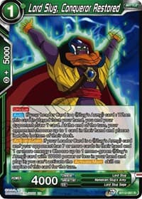 Lord Slug, Conqueror Restored - Vicious Rejuvenation - Dragon Ball Super: Masters card