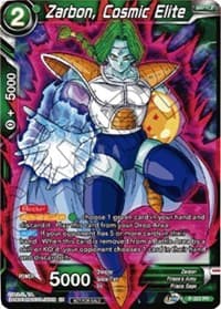 Zarbon, Cosmic Elite - Tournament Promotion Cards - Dragon Ball Super: Masters card