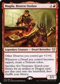 Magda, Brazen Outlaw - Kaldheim - Magic: The Gathering card