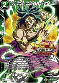 SS Broly, Unforeseen Force (Top 16 Winner) - Tournament Promotion Cards - Dragon Ball Super: Masters card