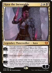 Kaya the Inexorable - Kaldheim - Magic: The Gathering card