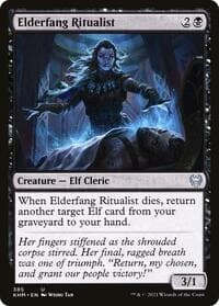 Elderfang Ritualist - Kaldheim - Magic: The Gathering card