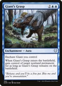 Giant's Grasp - Kaldheim - Magic: The Gathering card