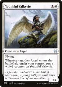 Youthful Valkyrie - Kaldheim - Magic: The Gathering card