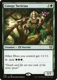 Canopy Tactician - Kaldheim - Magic: The Gathering card