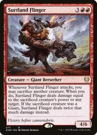 Surtland Flinger - Kaldheim - Magic: The Gathering card
