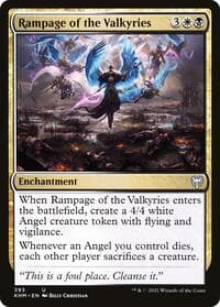 Rampage of the Valkyries - Kaldheim - Magic: The Gathering card