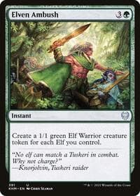 Elven Ambush - Kaldheim - Magic: The Gathering card