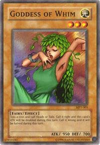 Goddess of Whim - McDonald's Promo - YuGiOh card