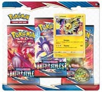 Battle Styles 3 Pack Blister [Jolteon] - SWSH05: Battle Styles - Pokemon card