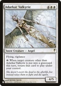 Adarkar Valkyrie - The List Reprints - Magic: The Gathering card