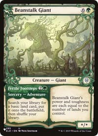 Beanstalk Giant (Showcase) - The List Reprints - Magic: The Gathering card