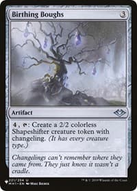 Birthing Boughs - The List Reprints - Magic: The Gathering card
