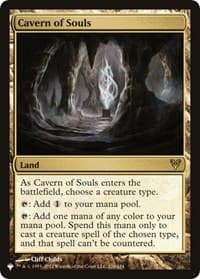 Cavern of Souls - The List Reprints - Magic: The Gathering card
