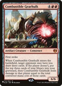 Combustible Gearhulk - The List Reprints - Magic: The Gathering card