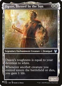 Daxos, Blessed by the Sun (Showcase) - The List Reprints - Magic: The Gathering card