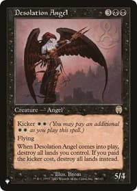 Desolation Angel - The List Reprints - Magic: The Gathering card