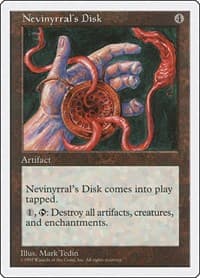 Nevinyrral's Disk - Fifth Edition - Magic: The Gathering card