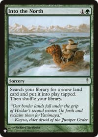 Into the North - The List Reprints - Magic: The Gathering card