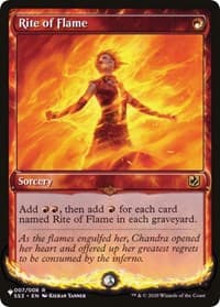 Rite of Flame - The List Reprints - Magic: The Gathering card