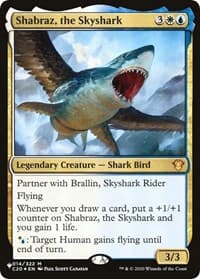 Shabraz, the Skyshark - The List Reprints - Magic: The Gathering card