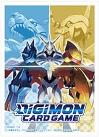 Digimon Card Game Official Sleeves - Omega Evolution (60-Pack) - Bandai Card Sleeves - Card Sleeves card