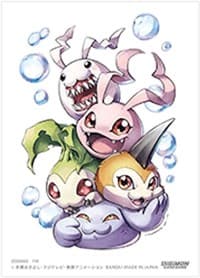 Digimon Card Game Official Sleeves - Baby (Fresh Level) (60-Pack) - Bandai Card Sleeves - Card Sleeves card