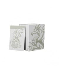 Dragon Shield Deck Shell - Dual-Colored White/Black (Holds 80+) - Dragon Shield Deck Boxes - Deck Boxes card