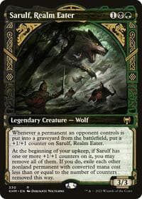 Sarulf, Realm Eater (Showcase) - Kaldheim - Magic: The Gathering card