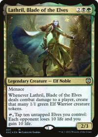 Lathril, Blade of the Elves - Commander: Kaldheim - Magic: The Gathering card