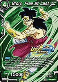 Broly, Free at Last (Event Pack 07) - Tournament Promotion Cards - Dragon Ball Super: Masters card