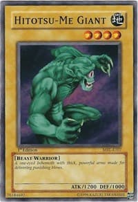 Hitotsu-Me Giant - Magic Ruler - YuGiOh card